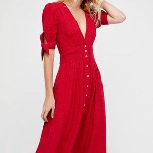 Free People Love Of My Life Midi Dress